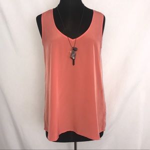 Eclair Pink Sleeveless Top